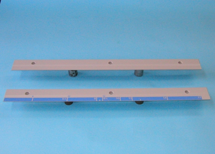 コピー機用スケール(用紙サイズ表示)